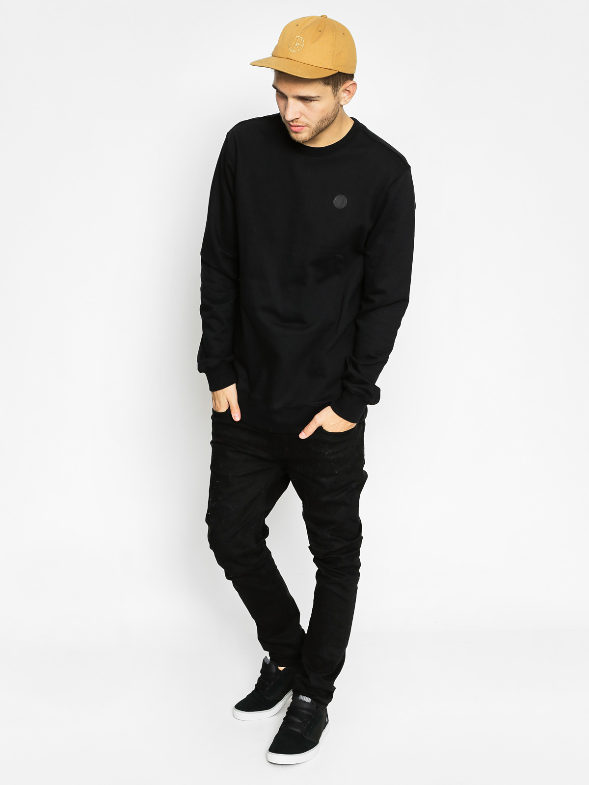 Volcom Sweatshirt Sngl Stone Crew (blk)
