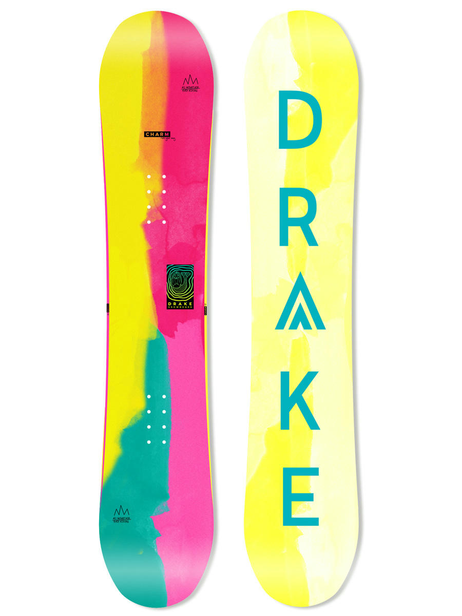 drake charm womens complete snowboard package