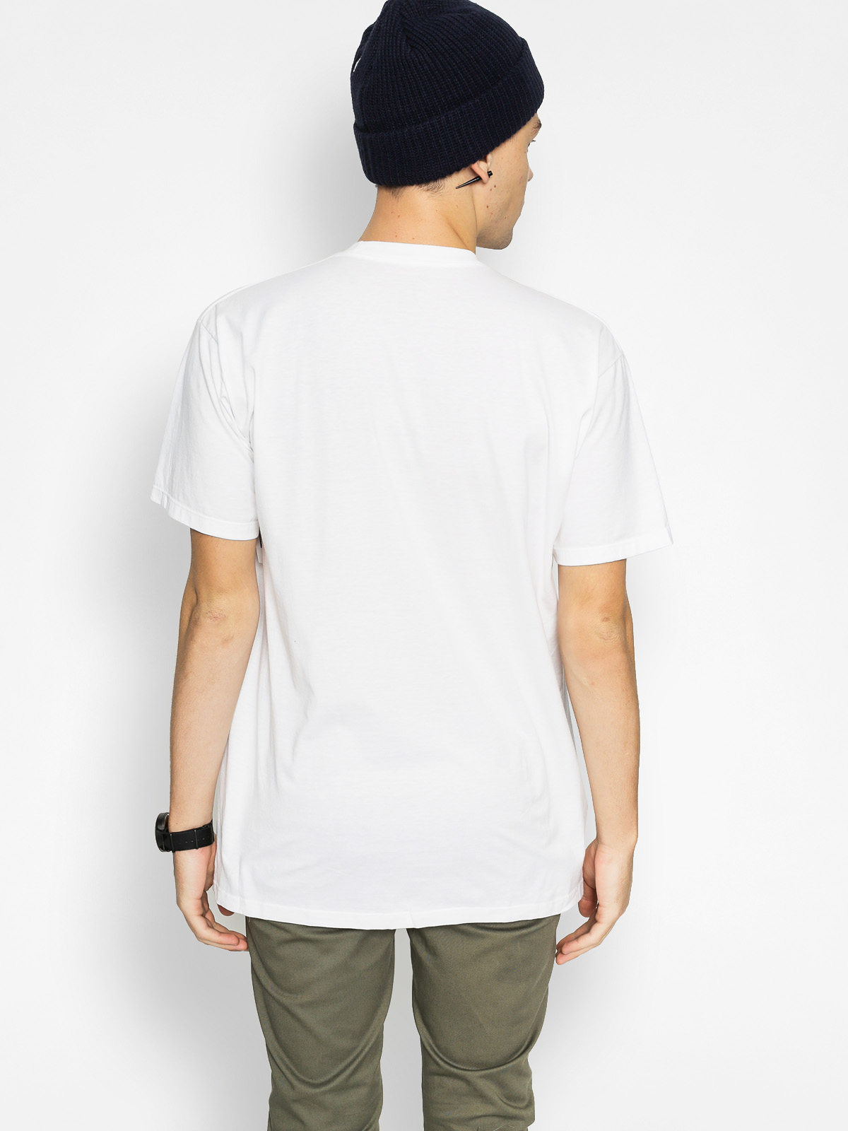 Supra T-shirt Above (white/navy)
