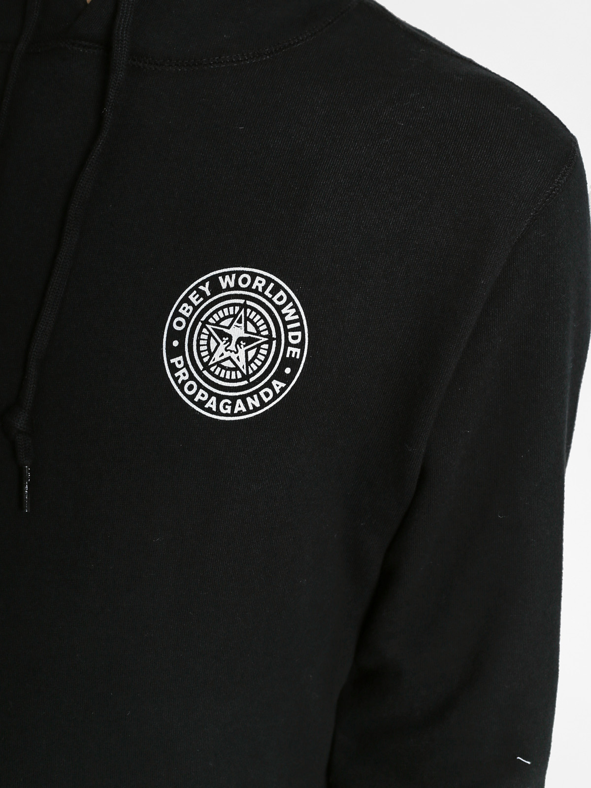OBEY Hoodie Propaganda Seal HD (black)