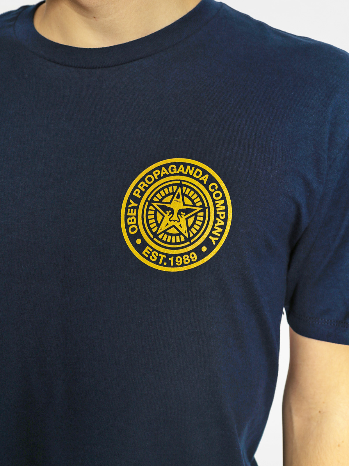 OBEY T-Shirt Obey Propaganda Company Premium (navy)