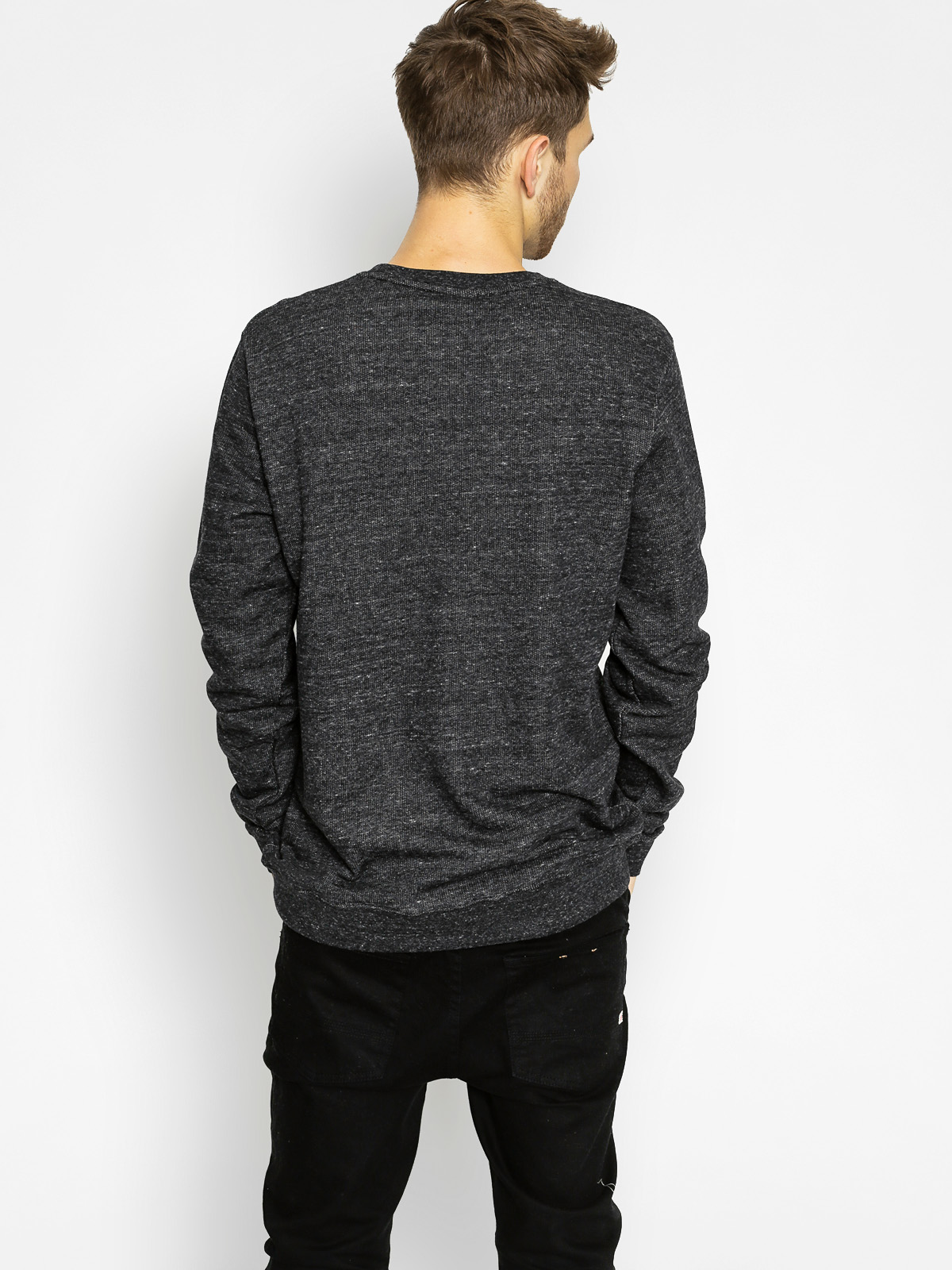 Iriedaily Sweatshirt Chamisso Logo Crew (black anthra)