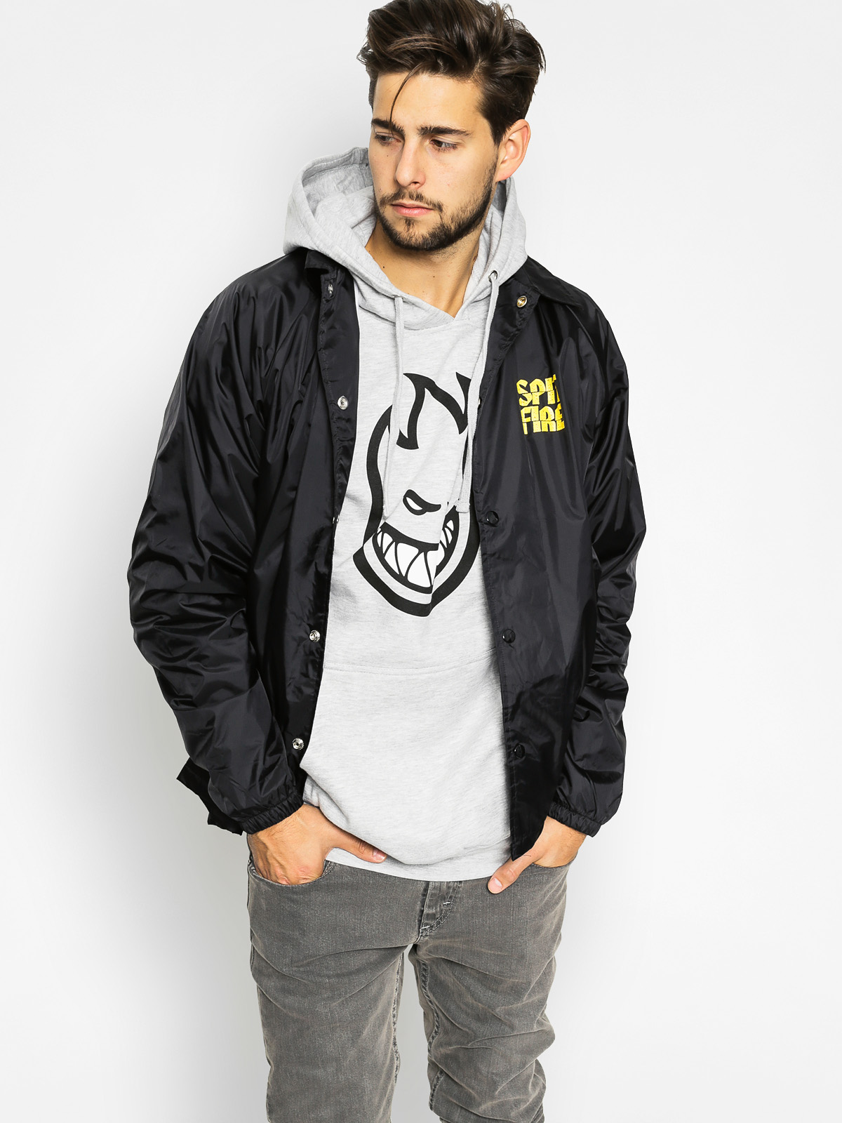 Spitfire Jacket Clean Cut - black (black)