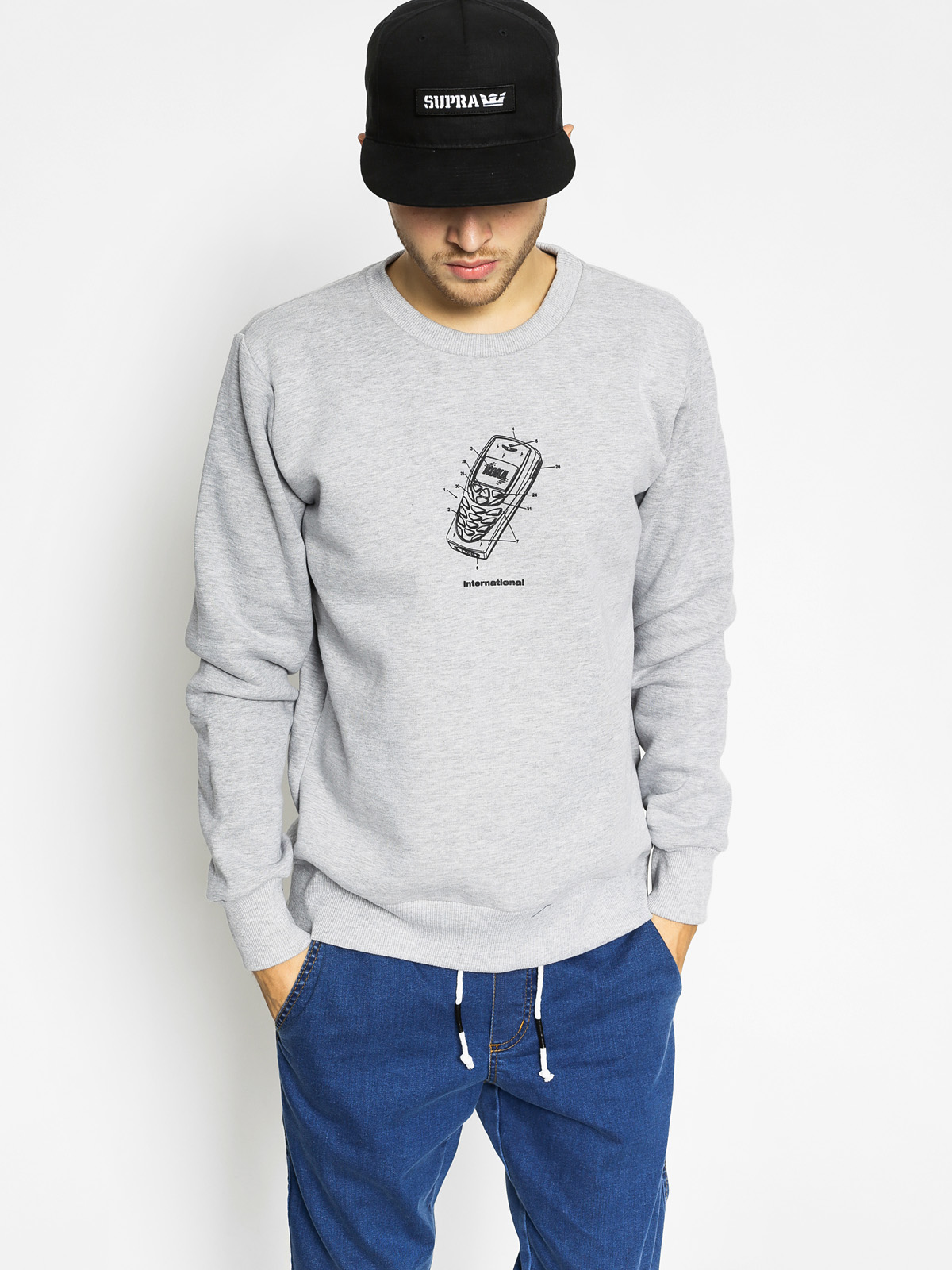 Koka Sweatshirt Mobile (grey)