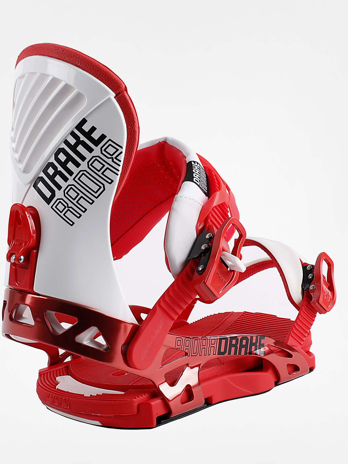Drake Snowboard bindings Radar - red (white/red)