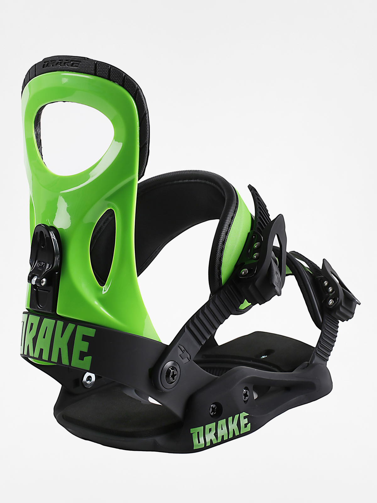 Mens Drake Snowboard bindings King (green fl/black)