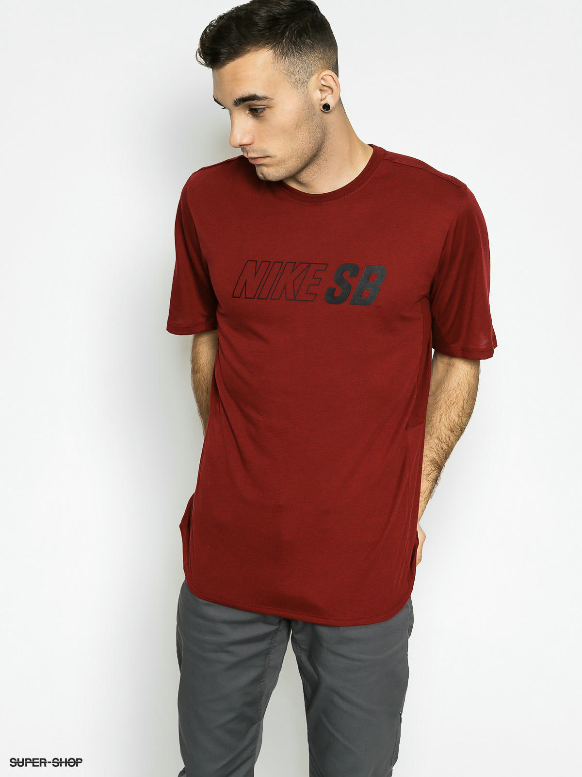 nike sb red shirt