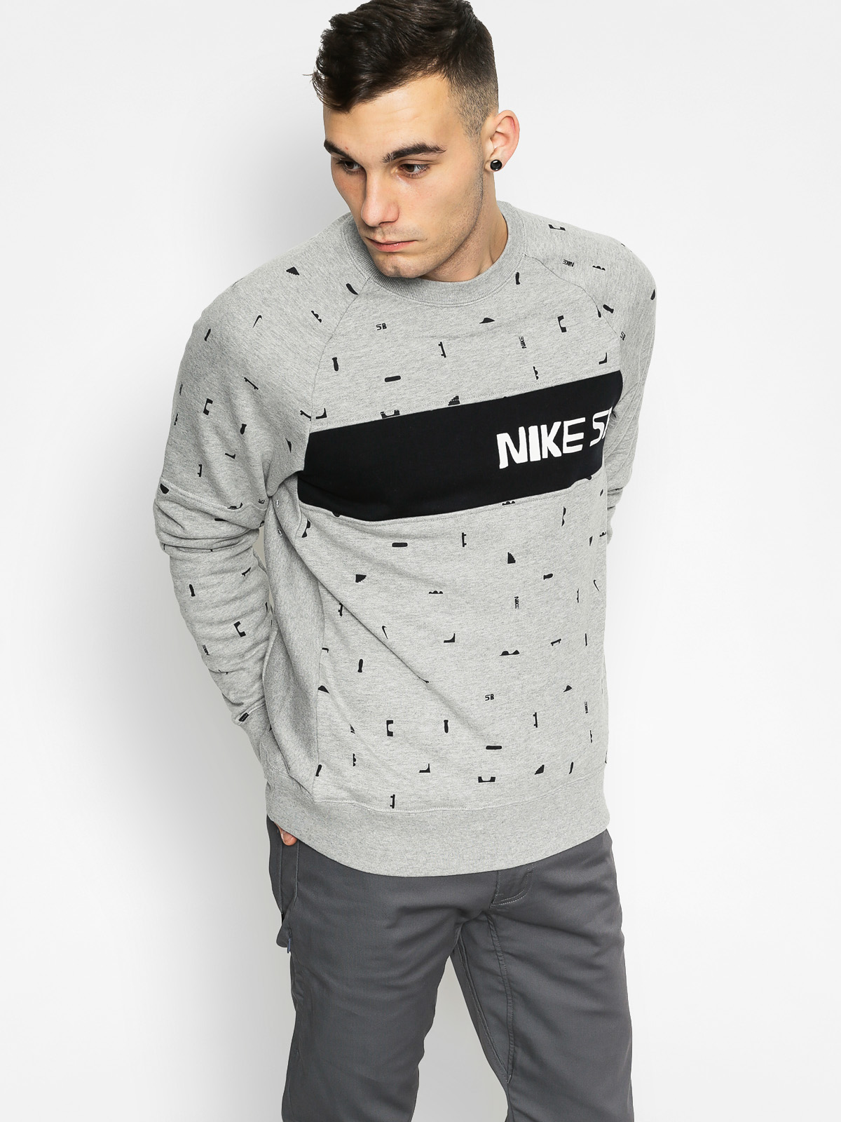 Nike SB Sweatshirt Sb X Ch Everett (grey)