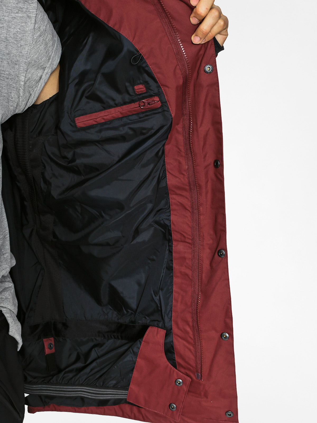 ThirtyTwo Snowboard jacket Deep Creek Parka burgundy