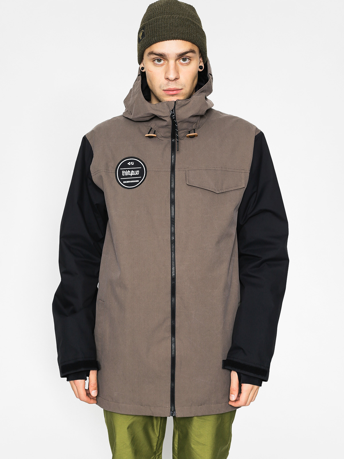 Mens ThirtyTwo Snowboard jacket Sesh (ash)