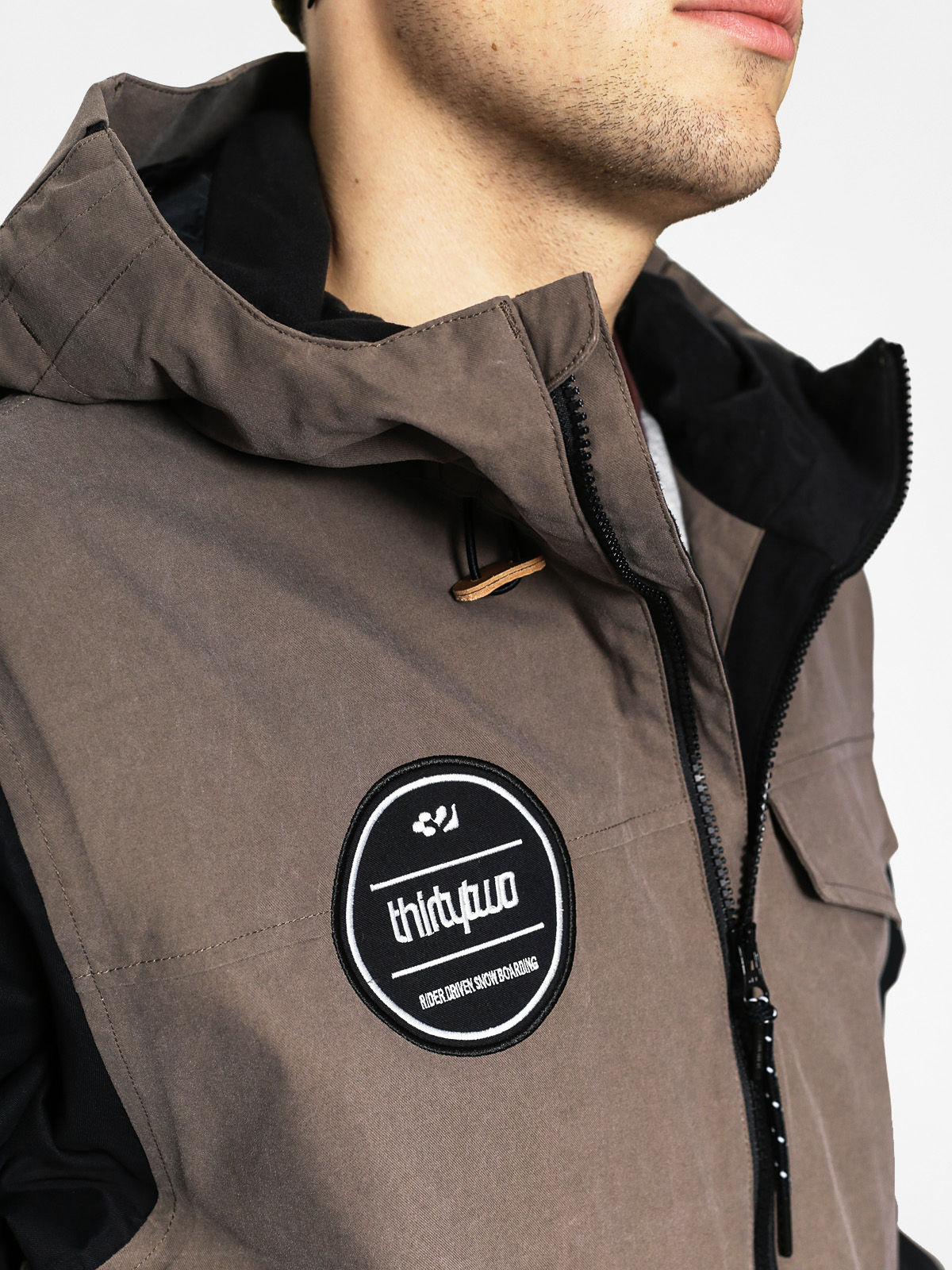 Mens ThirtyTwo Snowboard jacket Sesh (ash)