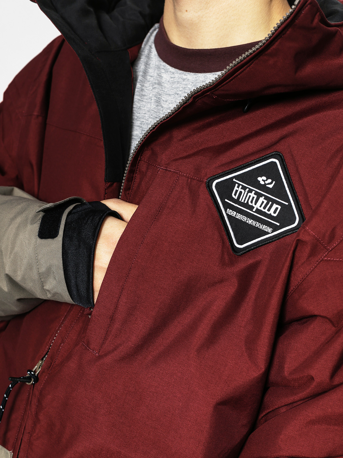 ThirtyTwo Snowboard jacket Shiloh Insulated - burgundy (burgundy)