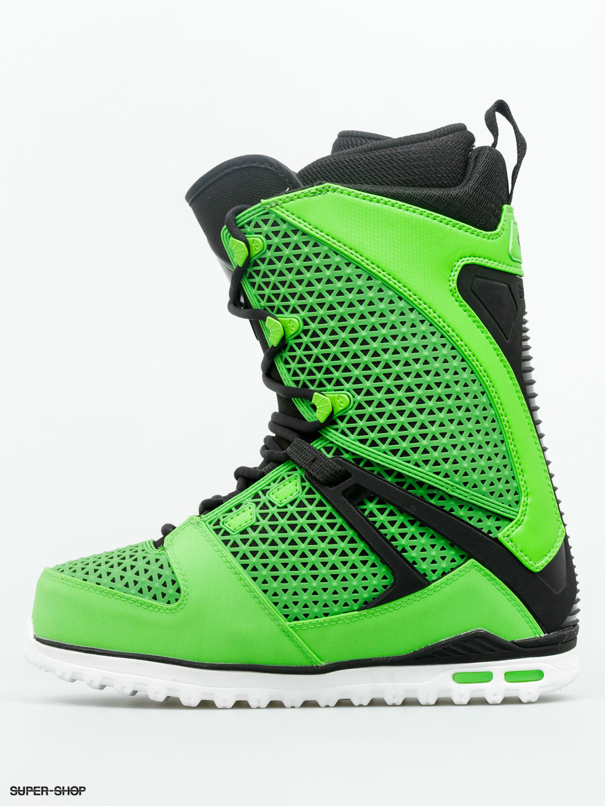 Lime green cheap snowboard boots