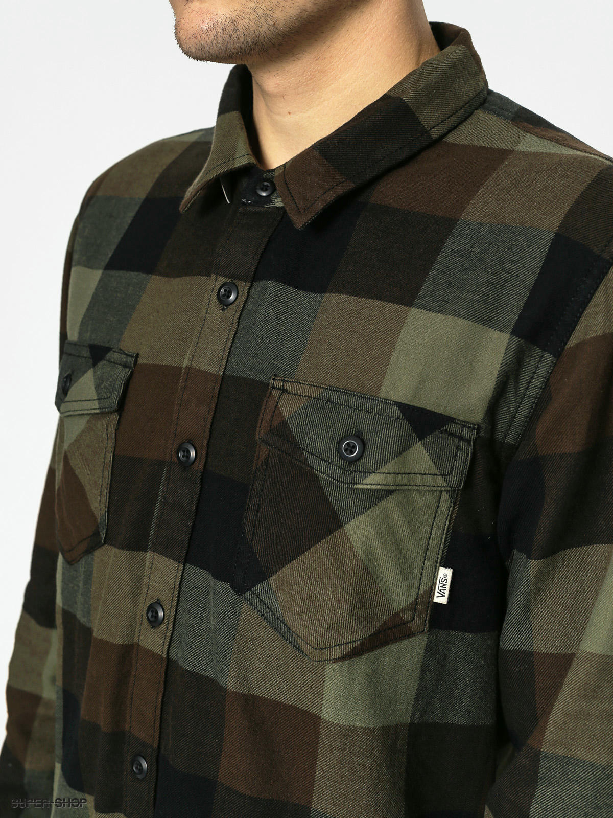 Shirt Box Flannel LS leaf/demitasse)