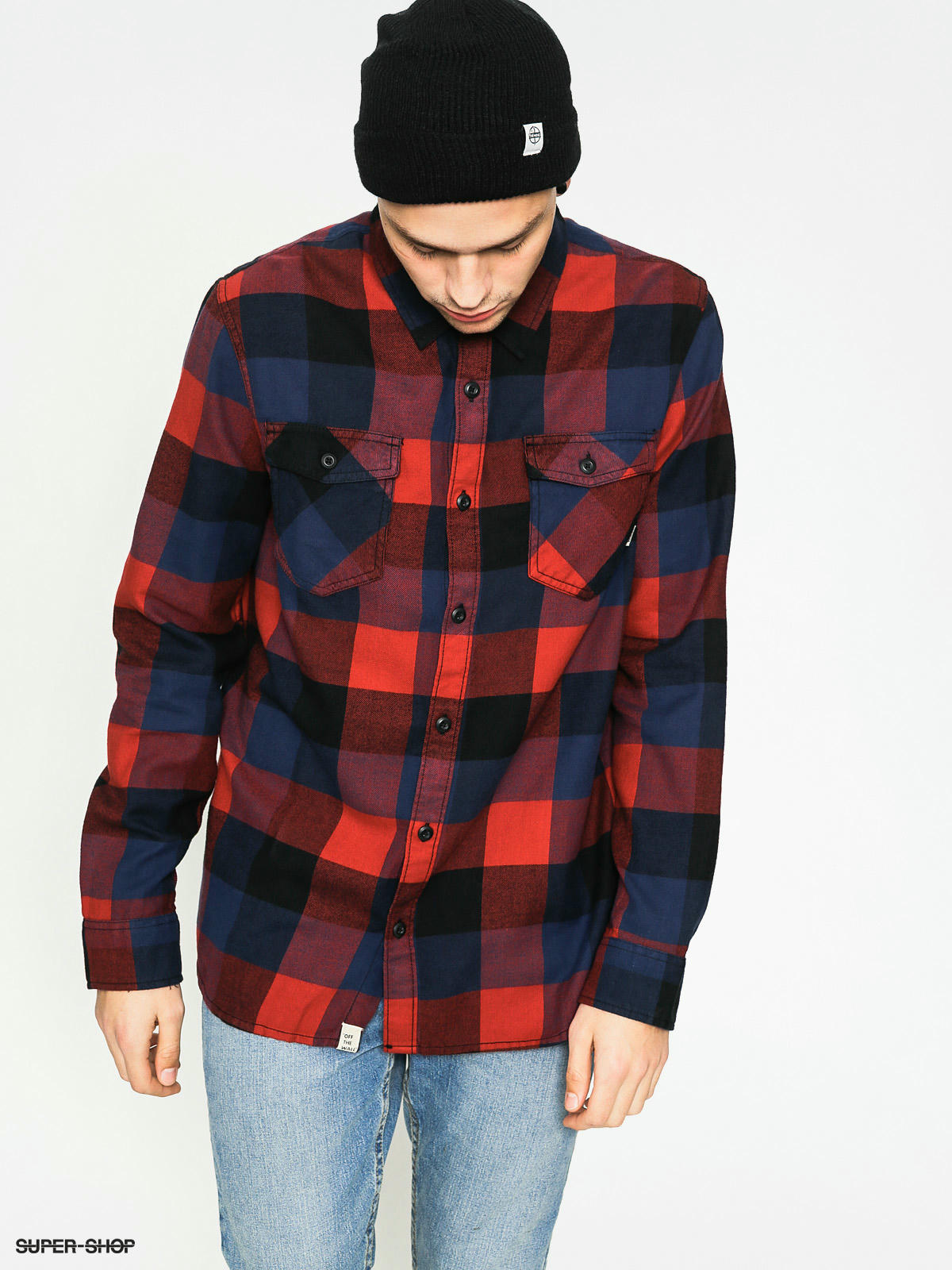 red vans flannel