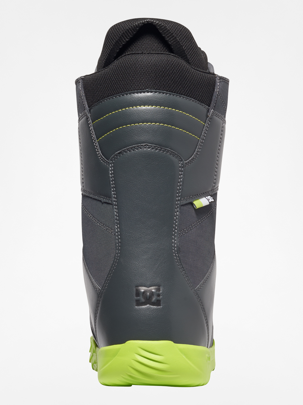Men\'s Black Snowboard Boots with Lime Green Lining New Totes Kids Boys 1 M Beaver Snow Boots Shoes Black Gray  main image 3