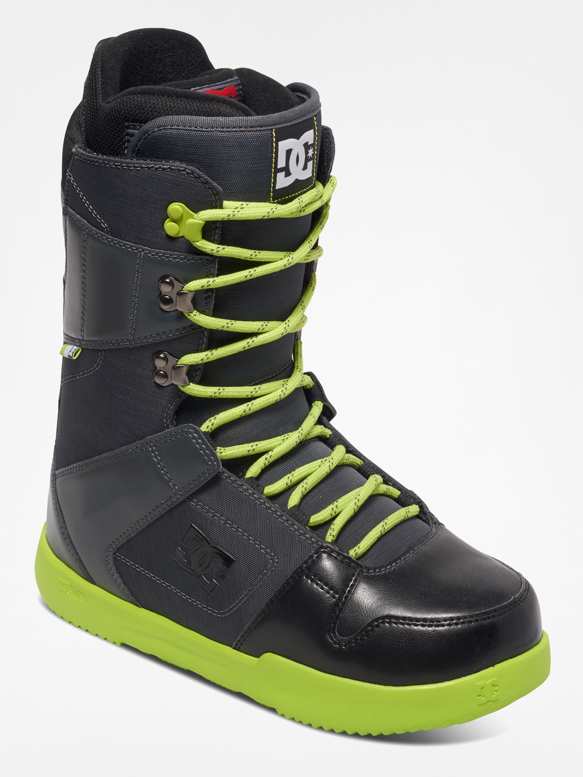 DC Snowboard boots Phase - grey (dark shadow/black/lime) display picture 3