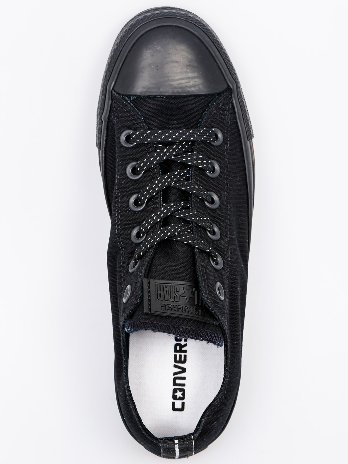 Converse Chucks Chuck Taylor All Star Ox (black/black/lava)