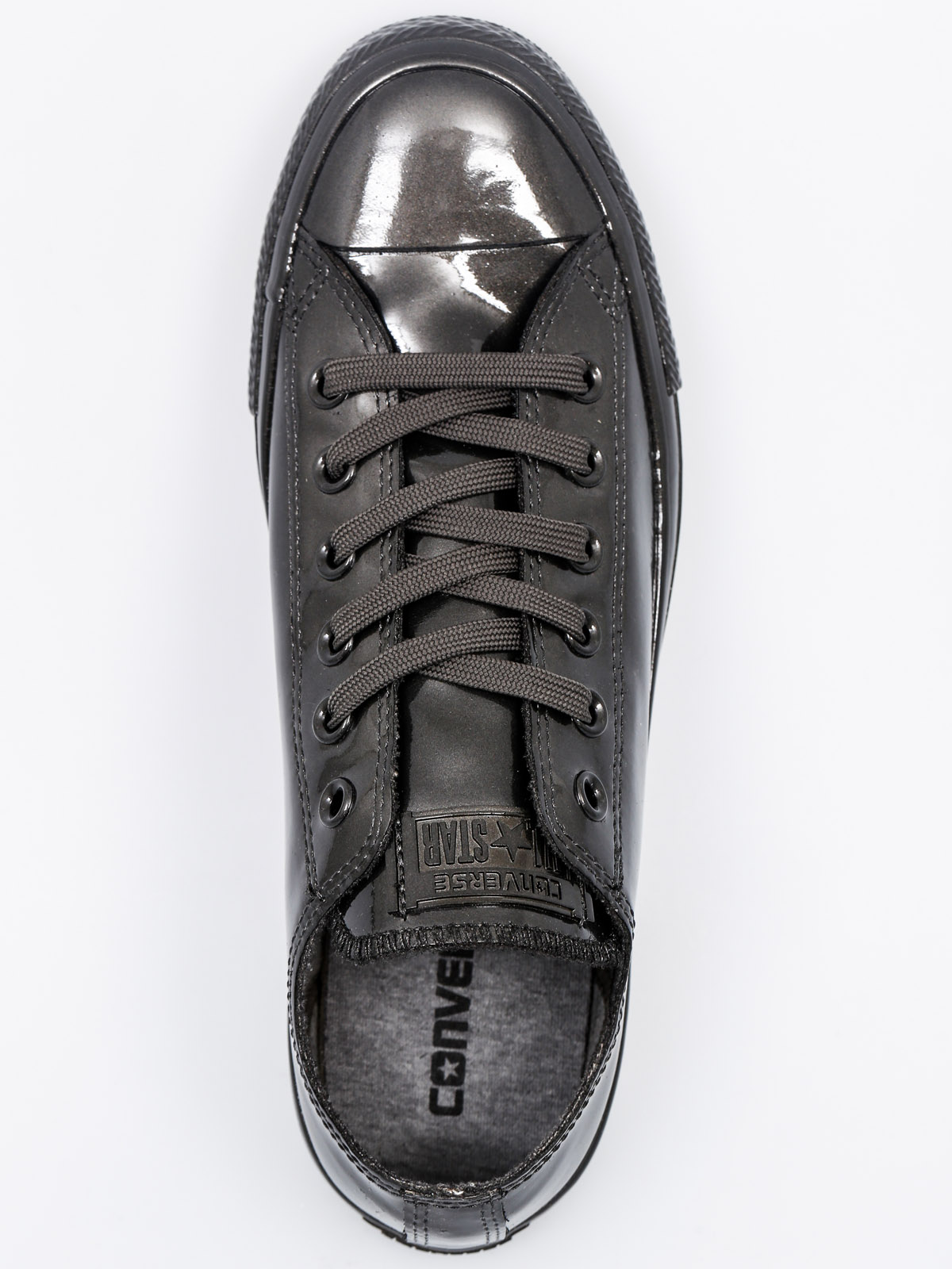 Converse Chucks Chuck Taylor All Star Metallic Rubber Ox Wmn (black pearl/black)