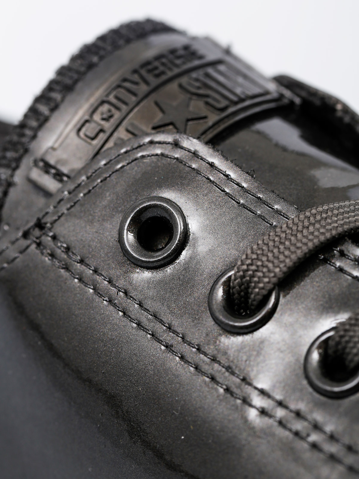 Converse Chucks Chuck Taylor All Star Metallic Rubber Ox Wmn (black pearl/black)