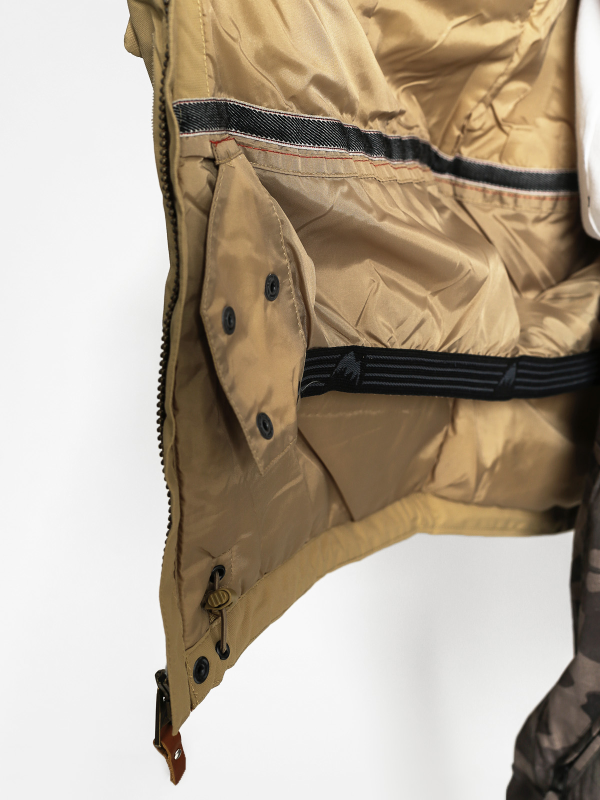 burton covert snowboard brown layer DRYRIDE fabric is waterproof Men's MTN Surf Recycled Coffee