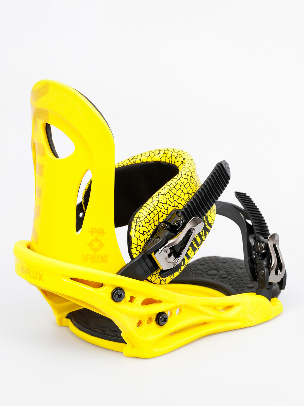 Mens Flux Snowboard bindings PR (yellow)