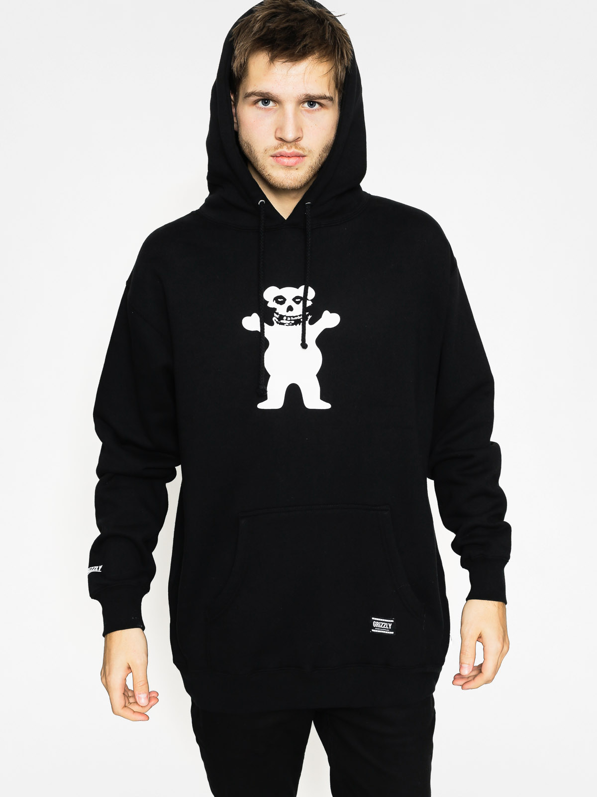 Grizzly Griptape Hoodie Fiend Club Og Bear HD black black