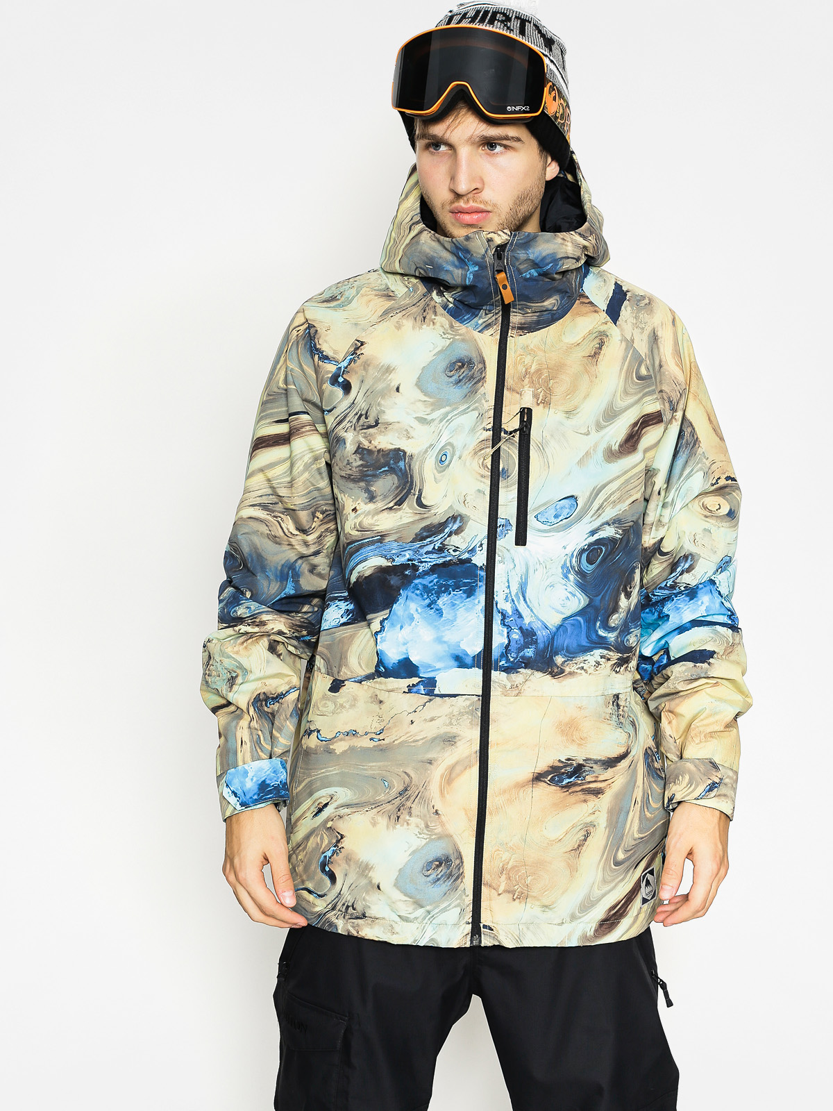 Mens Burton Snowboard jacket Hilltop (water)