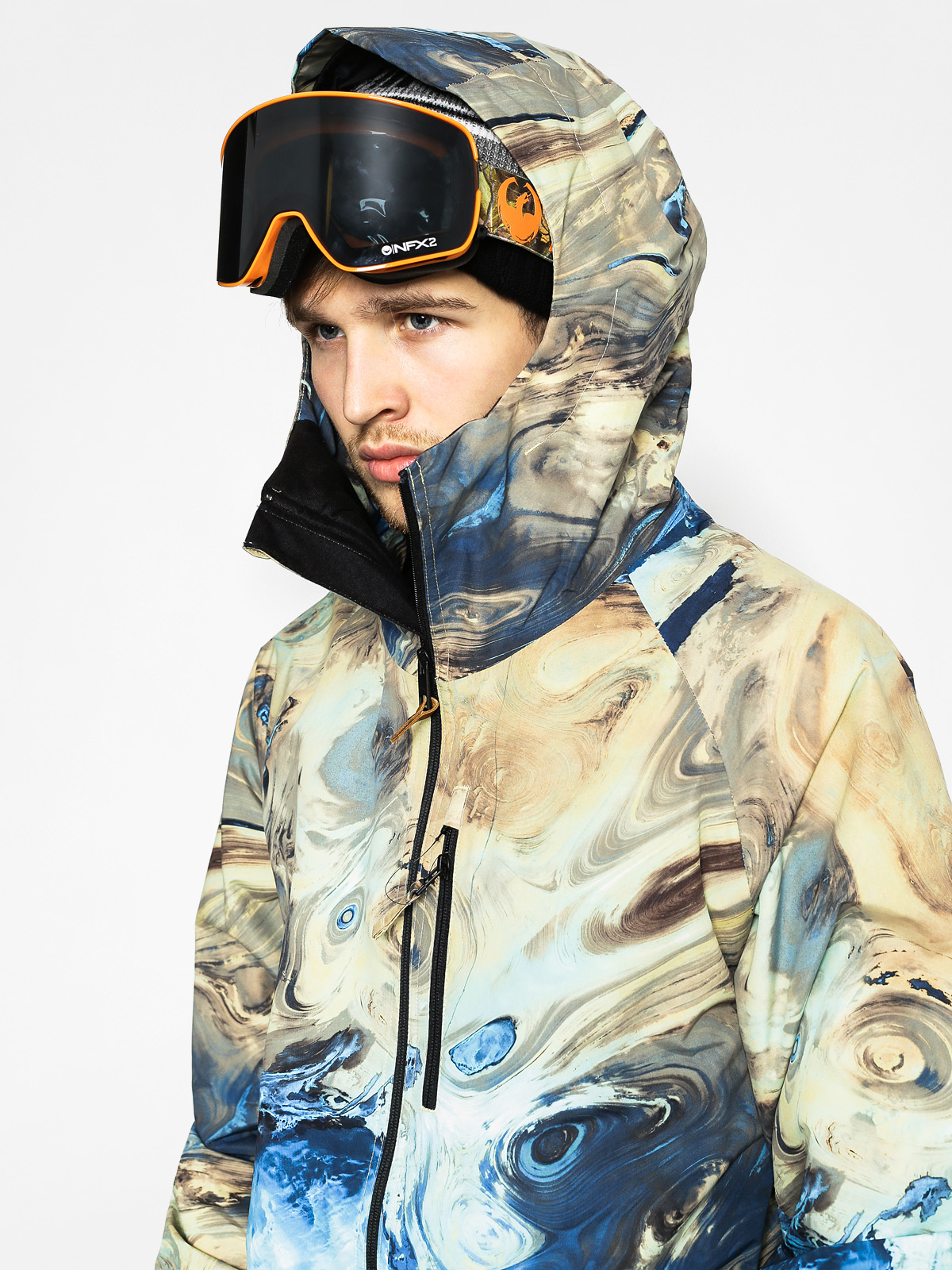 Mens Burton Snowboard jacket Hilltop (water)