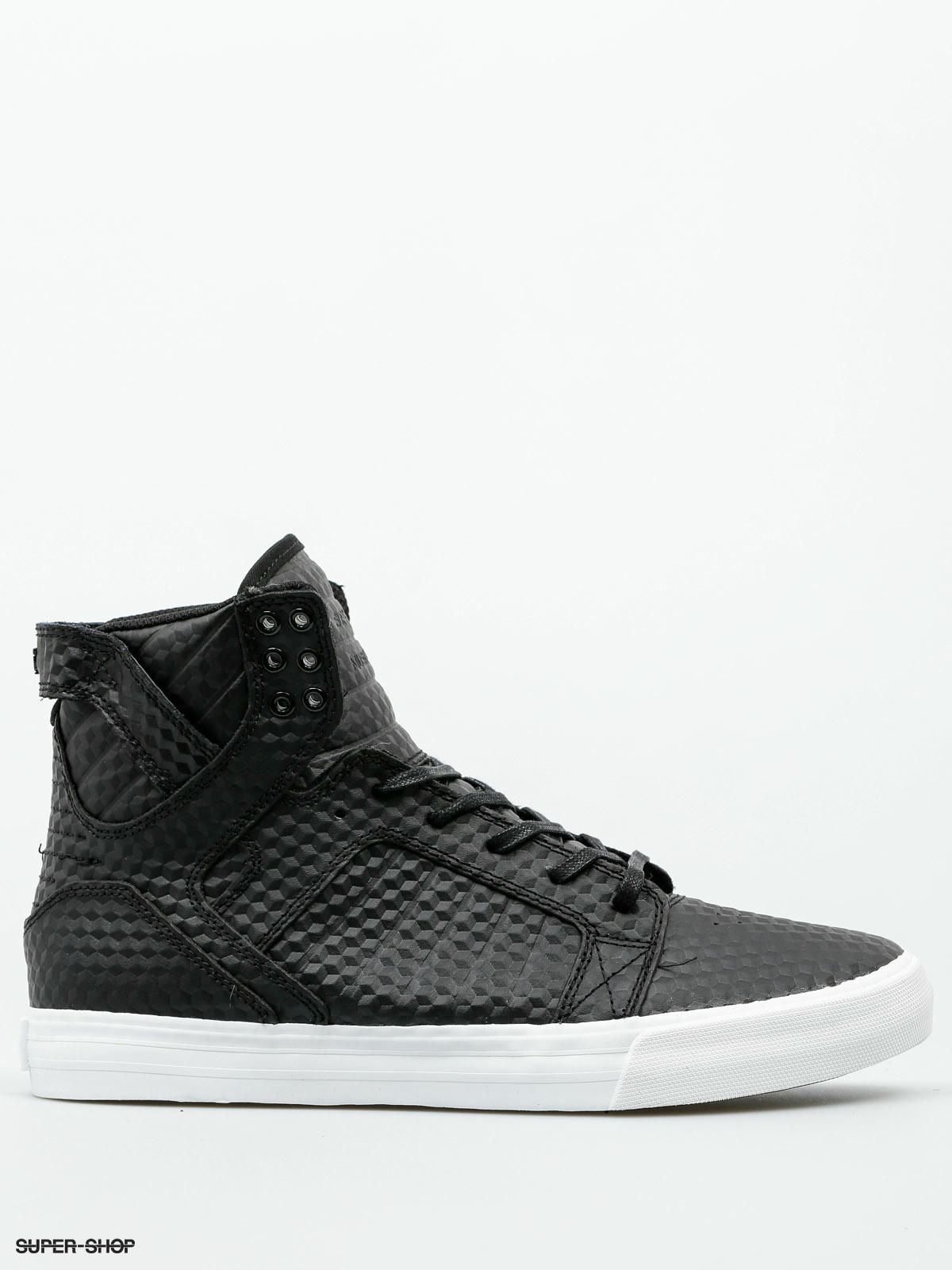 supra shoes black and white