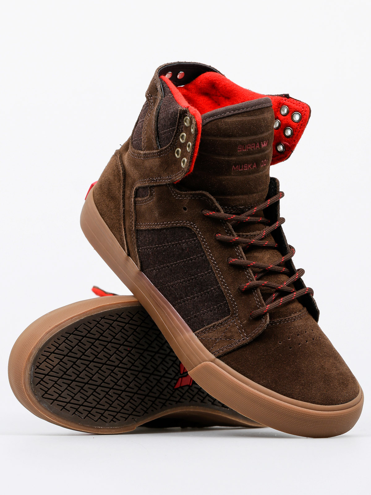 Supra Shoes Skytop (brown gum)