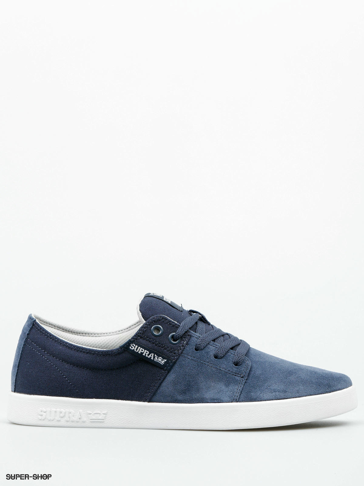 Supra Shoes Stacks II - navy blue (navy/light grey white)