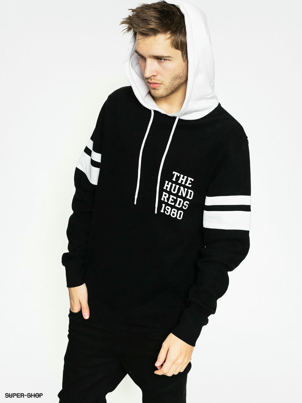 the hundreds hoodie black