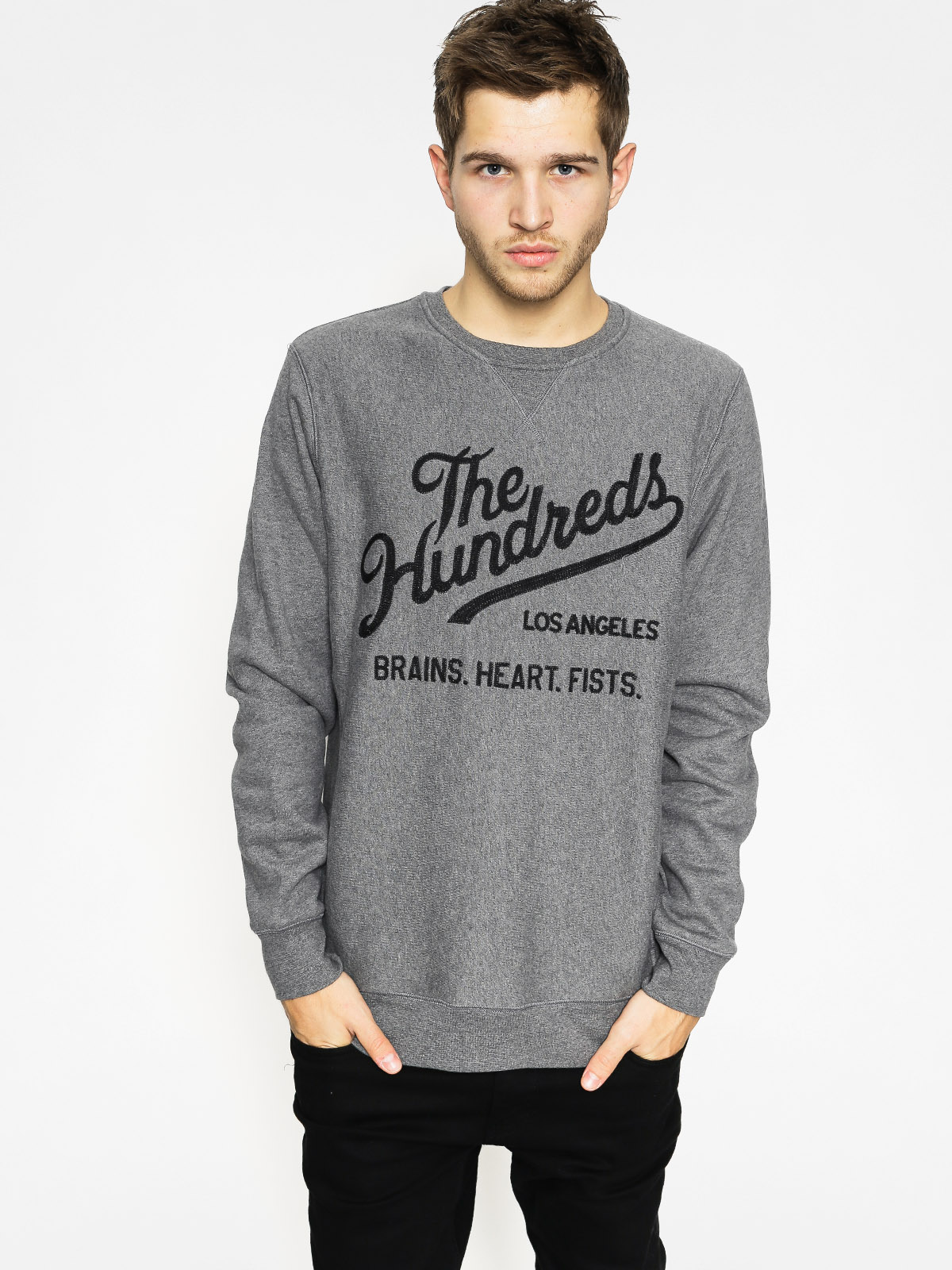The Hundreds Sweatshirt Tradition (athletic heather)