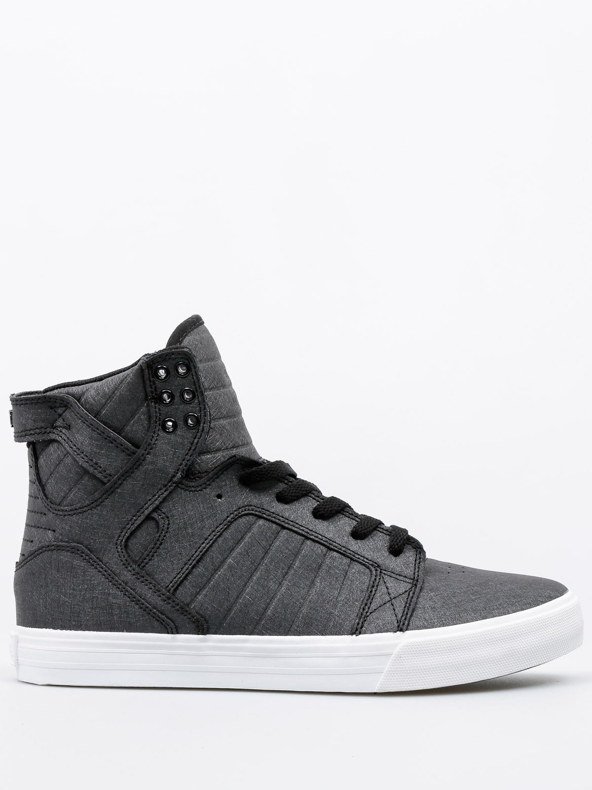 Supra Shoes Skytop grey black fibreglass white