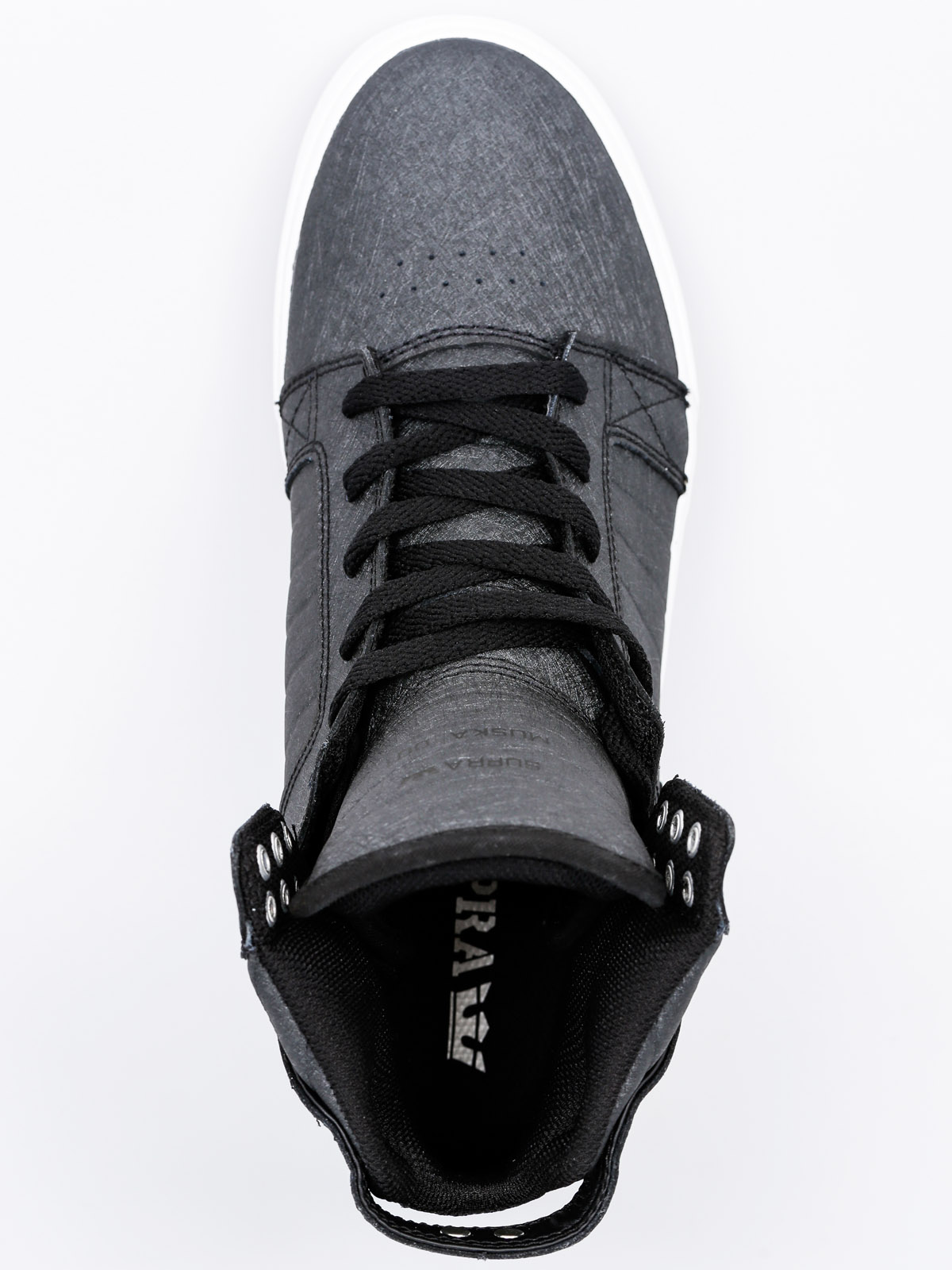 Supra Shoes Skytop (black fibreglass/white)