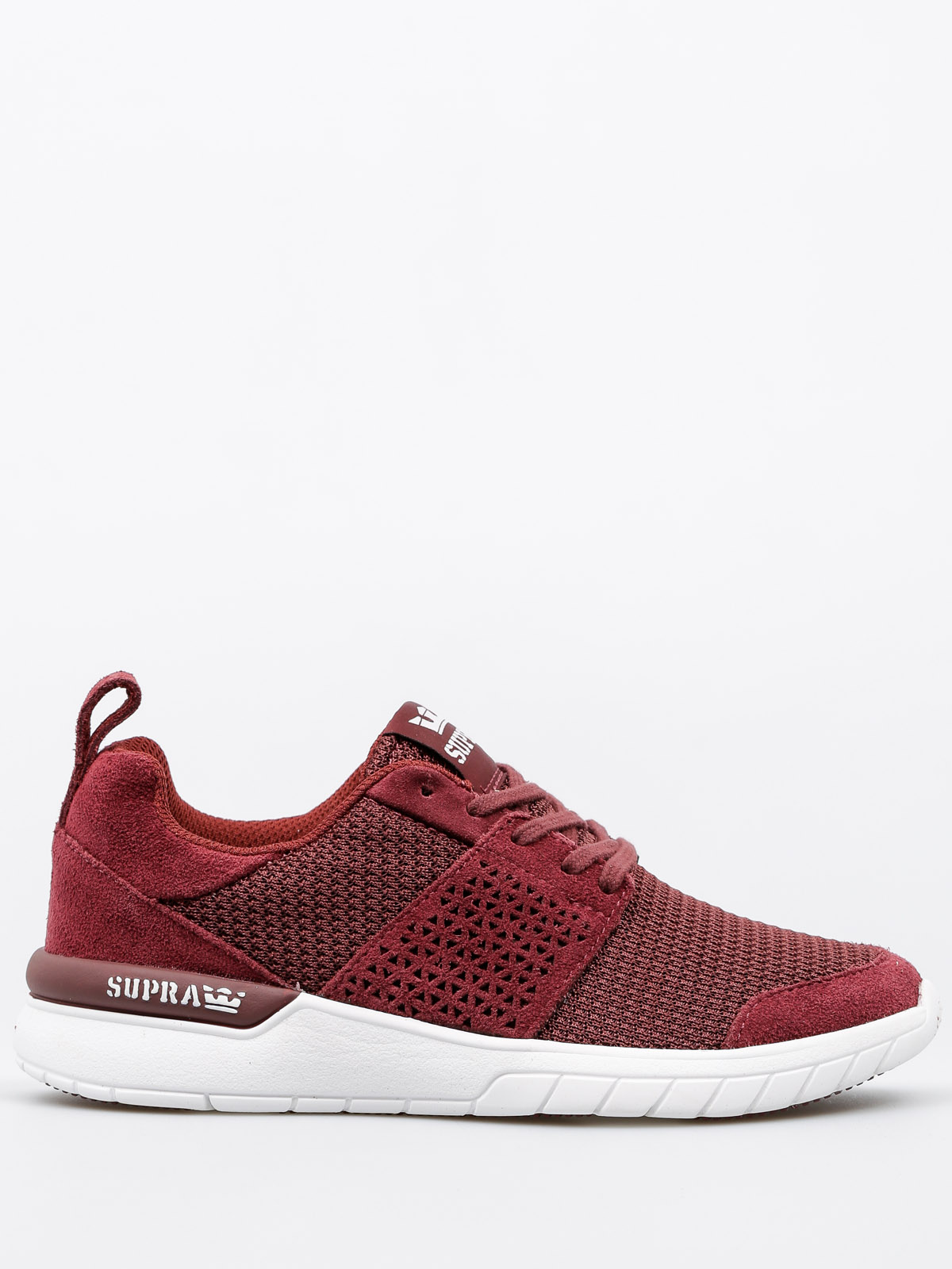 Supra Shoes Scissor Wmn (burgundy/white)