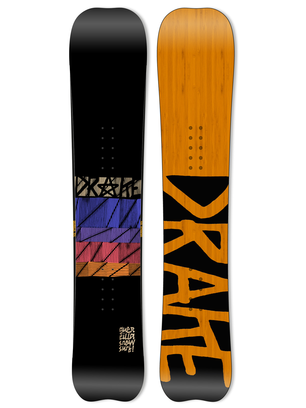 Mens Drake Snowboard Guerrilla
