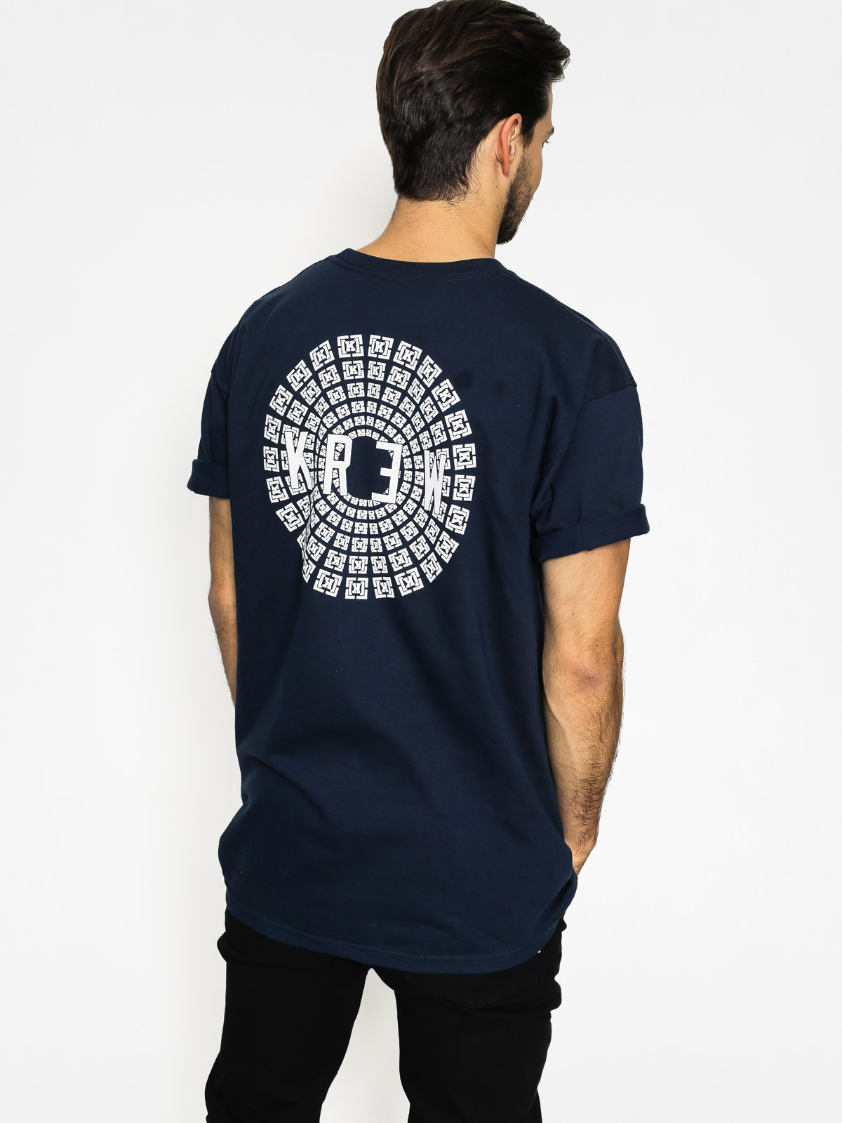 Kr3w T-shirt Vertigo Reg (navy)