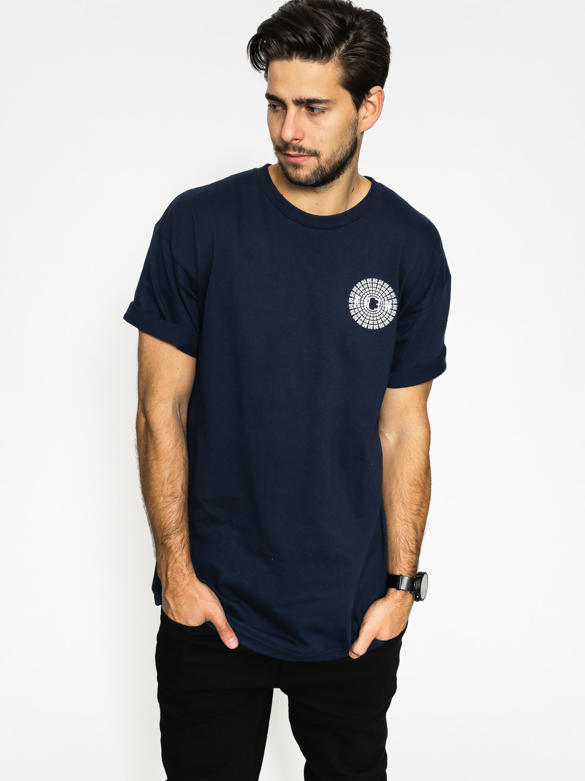 Kr3w T-shirt Vertigo Reg (navy)