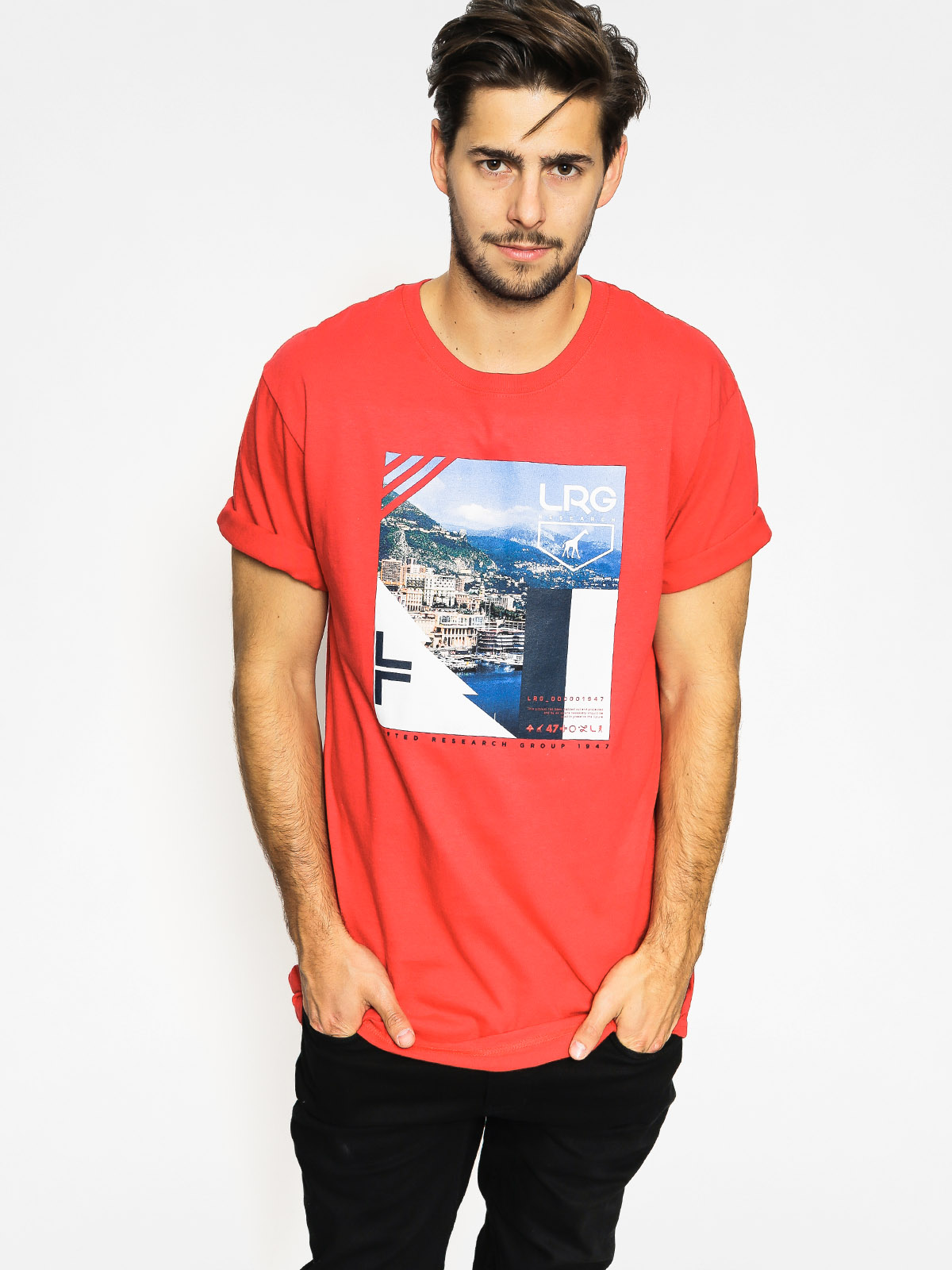LRG T-Shirt Monaco (red)