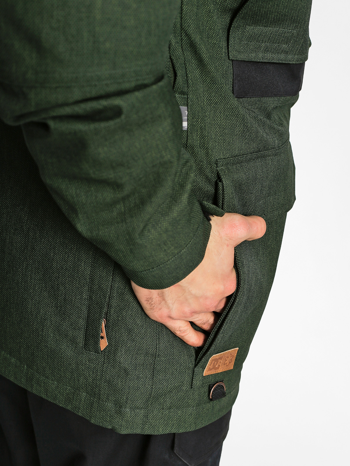 Mens DC Snowboard jacket Company Stp (kambu green)