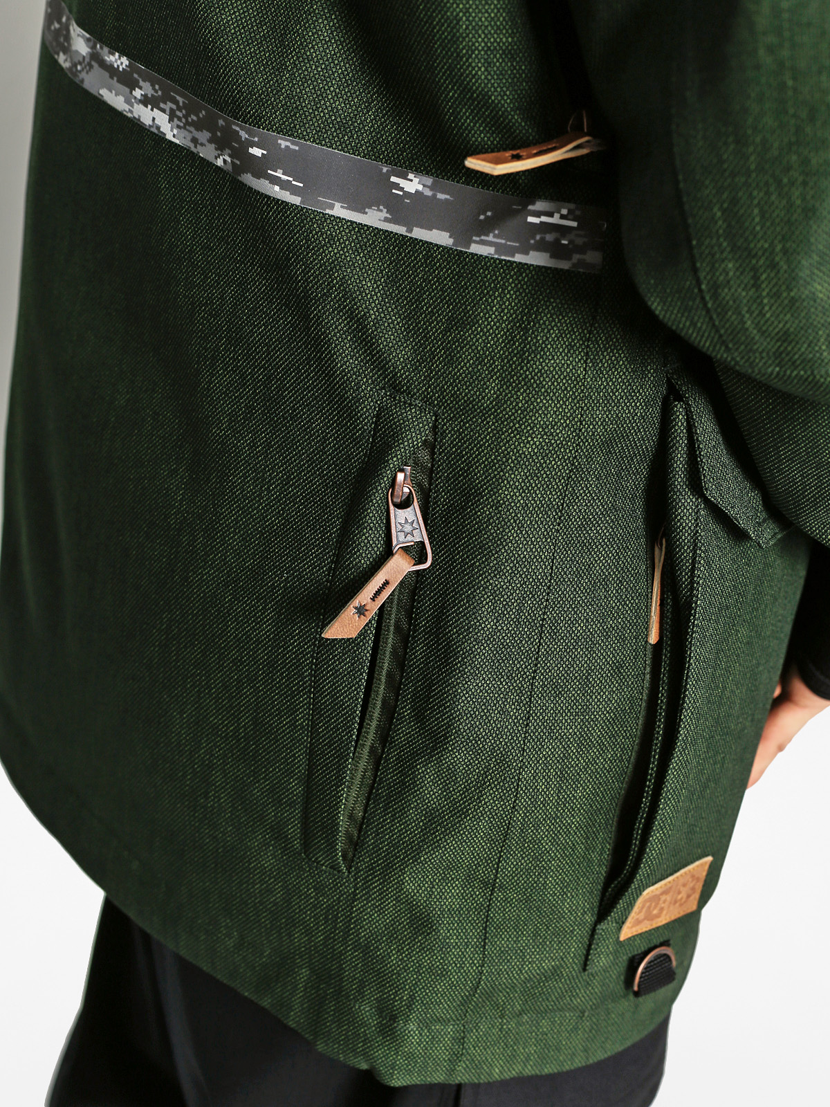 Mens DC Snowboard jacket Company Stp (kambu green)