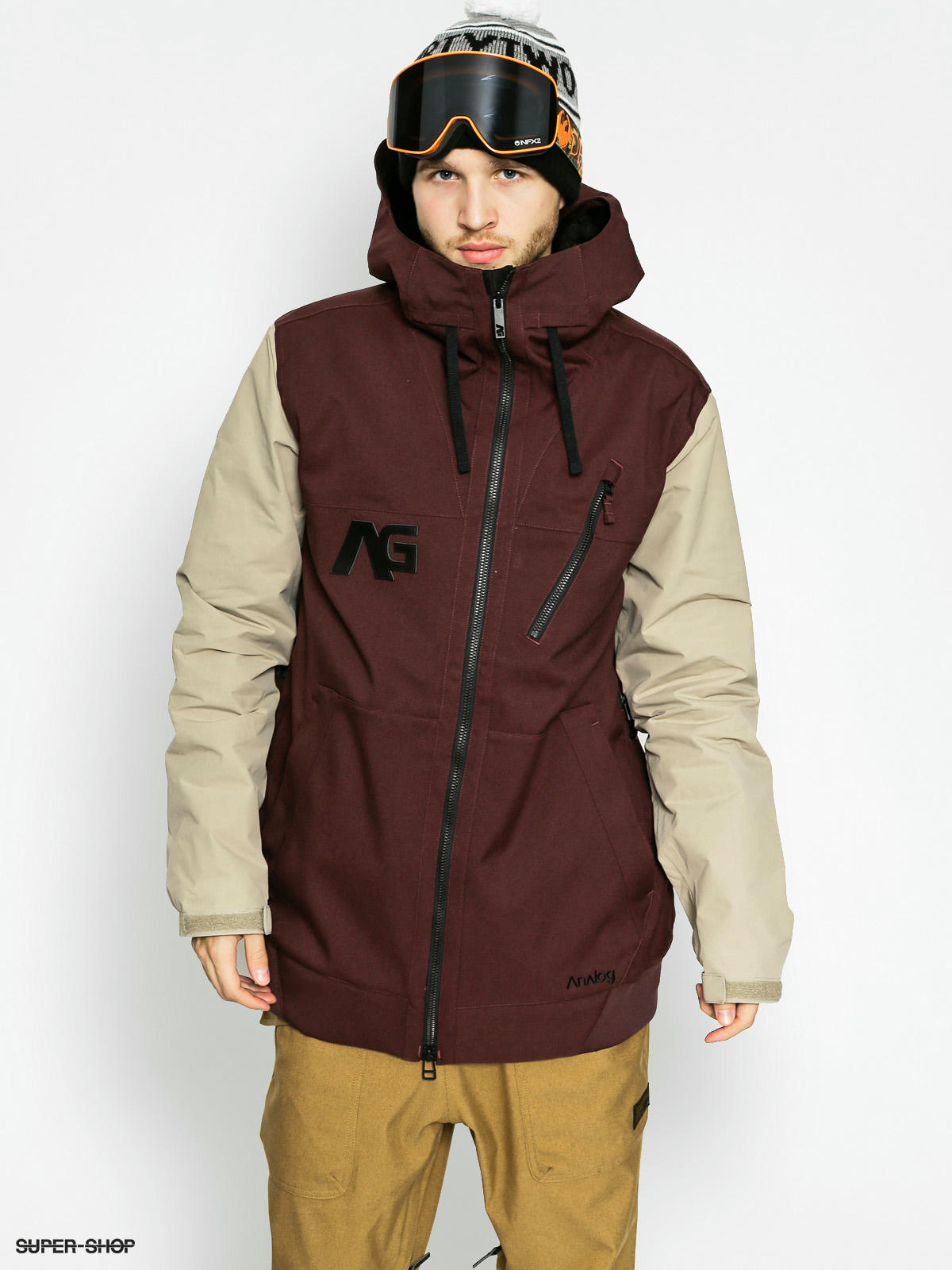 analog greed snowboard jacket