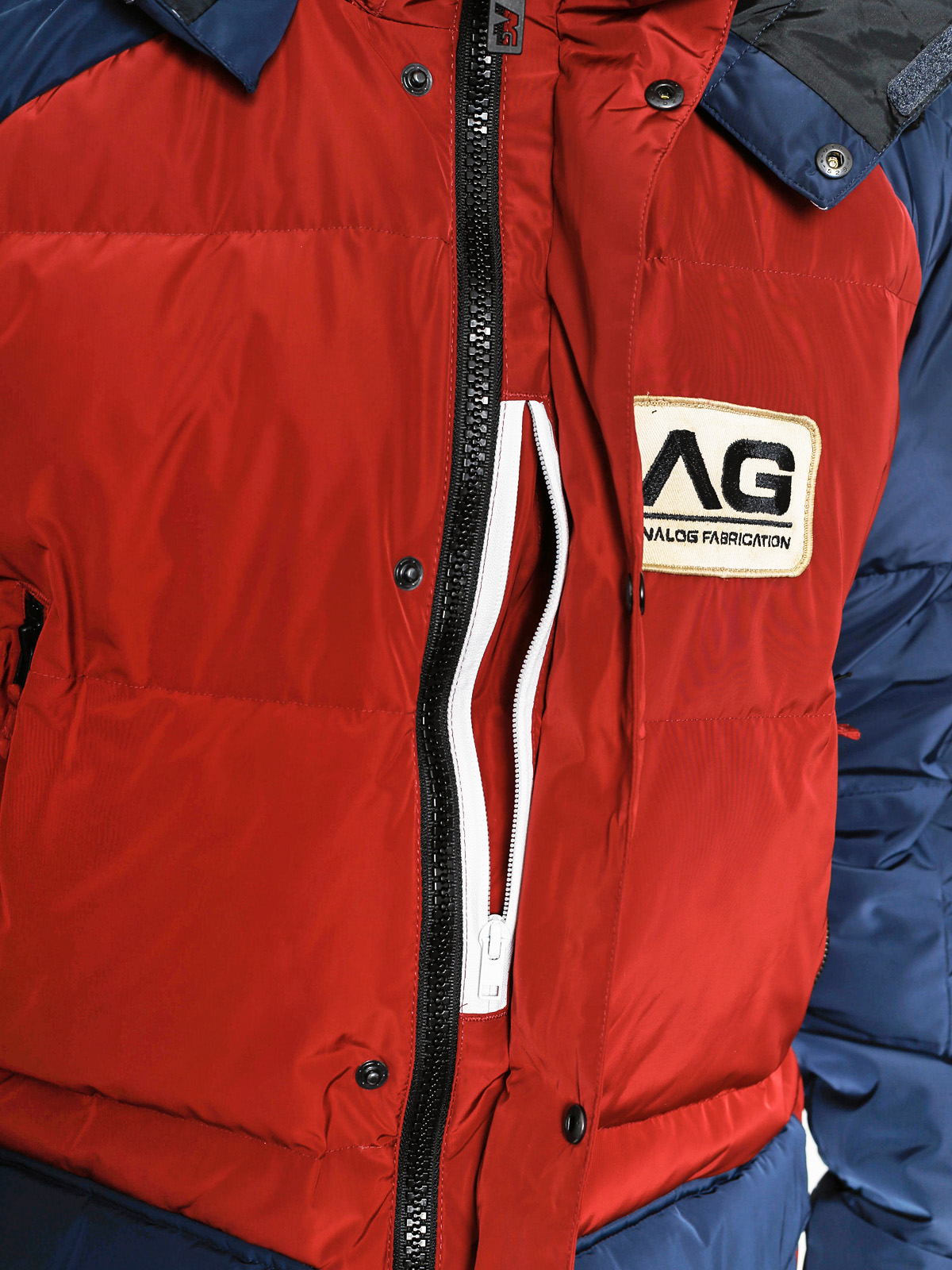 Mens Analog Snowboard jacket Innsbruck Down (blood/eclipse)