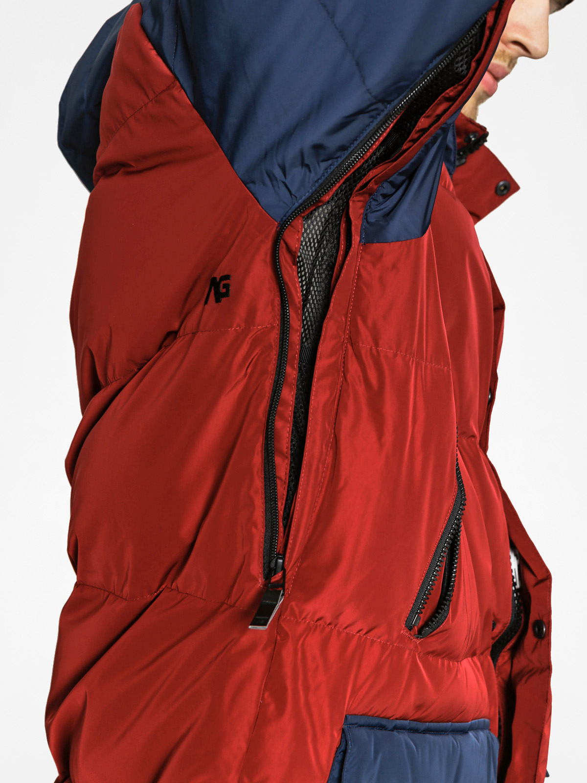Mens Analog Snowboard jacket Innsbruck Down (blood/eclipse)