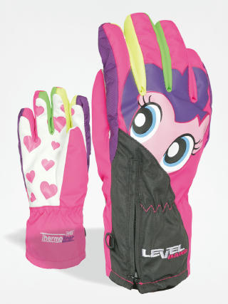 Level Gloves junior Lucky (pk rainbow)