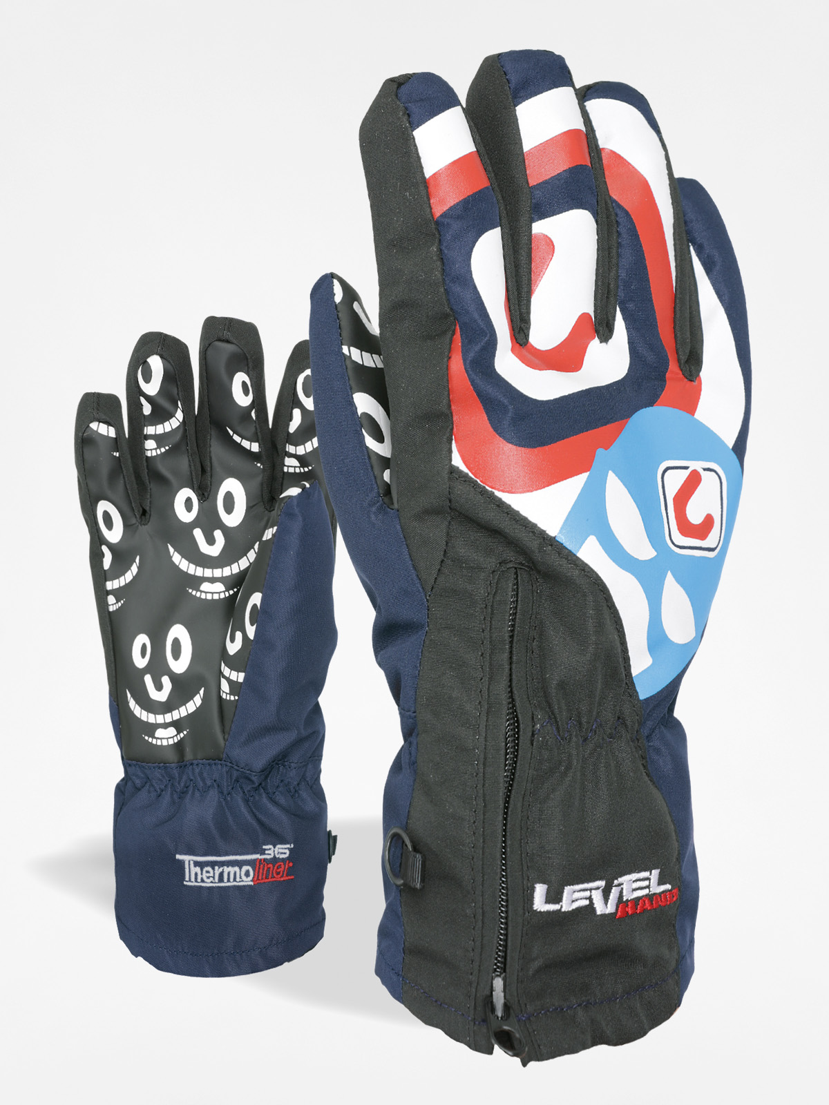 Level Gloves junior Lucky (navy)