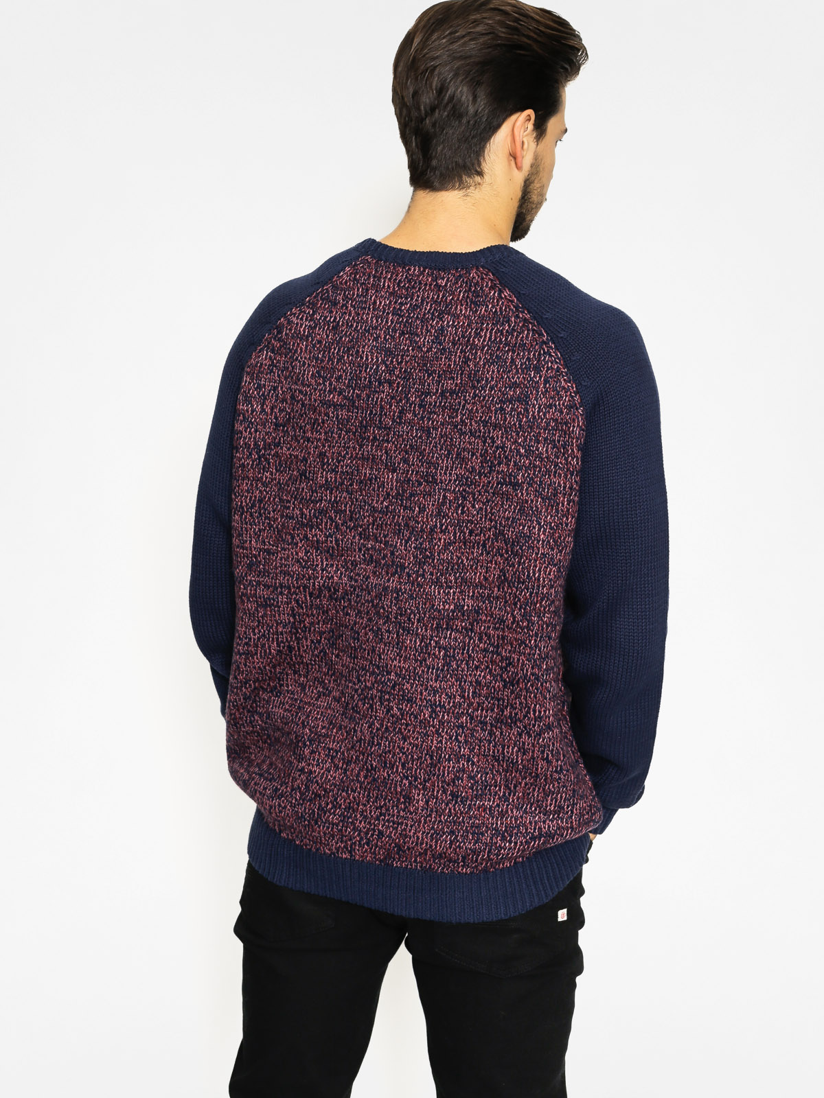 Quiksilver Sweater Time Watch (navy/brown)