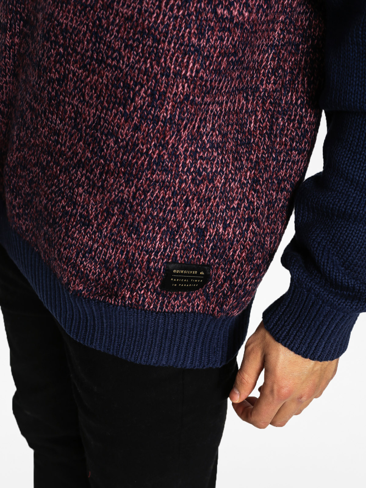Quiksilver Sweater Time Watch (navy/brown)